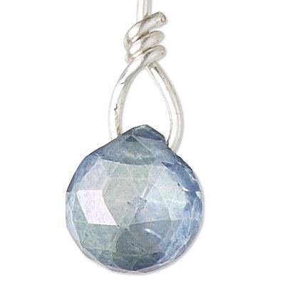 Teardrop on looped wire